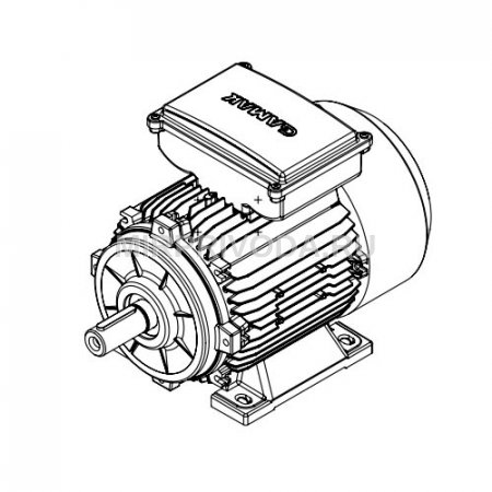 Однофазный электродвигатель MK21D 100 L 4a (1.8/1500)