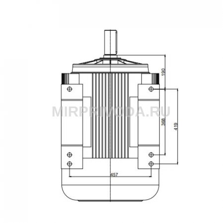 Электродвигатель трехфазный GM3E 280 M 2b (90/3000)