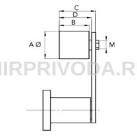 Натяжитель ремня нержавеющая сталь ERU 3-4045 MF