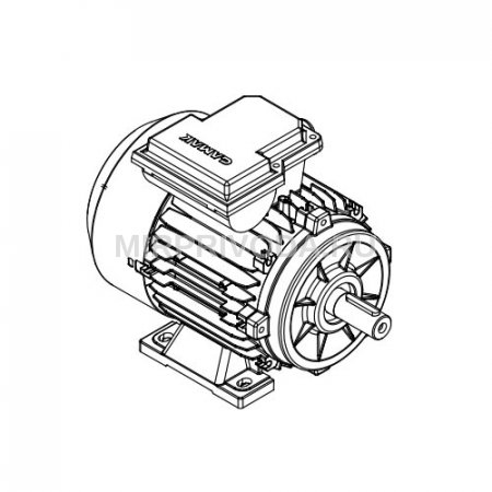 Однофазный электродвигатель M21D 90 S 2c (1.5/3000)