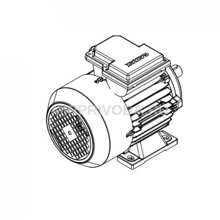 Однофазный электродвигатель M21D 90 S 2c (1.5/3000)