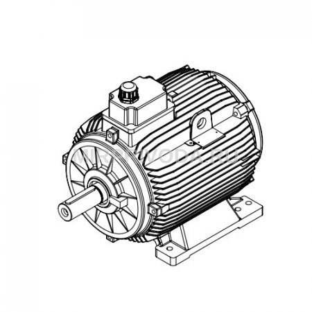 Электродвигатель дымоудаления GM2ED 180 M 4a (18.5/1500)