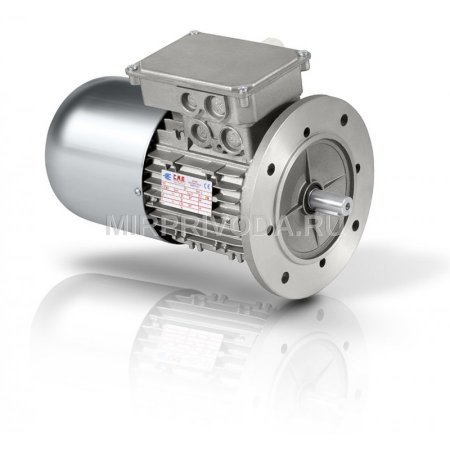 Двухскоростной электродвигатель с тормозом GR100LE 4/6 B14 (2.5-1.8)