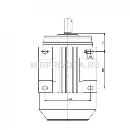 Электродвигатель трехфазный AGM2E 80 M 4b (0.75/1500)