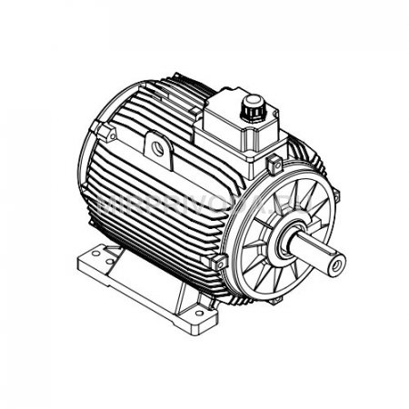 Электродвигатель дымоудаления GM2ED 180 M 2a (22/3000)