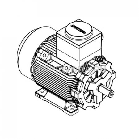 Взрывозащищенный электродвигатель GM2Exd 200 L 2a (30/3000)