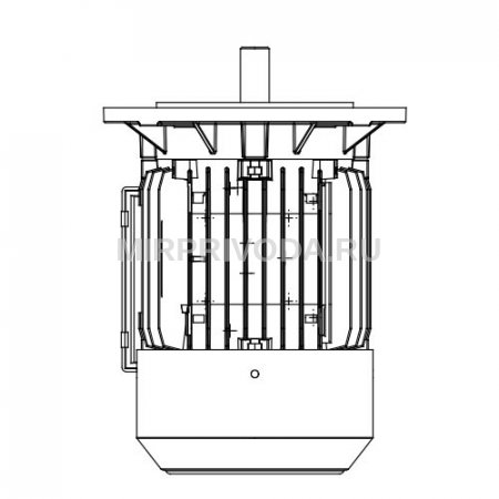 Однофазный электродвигатель M21D 80 M 2a (0.37/3000)