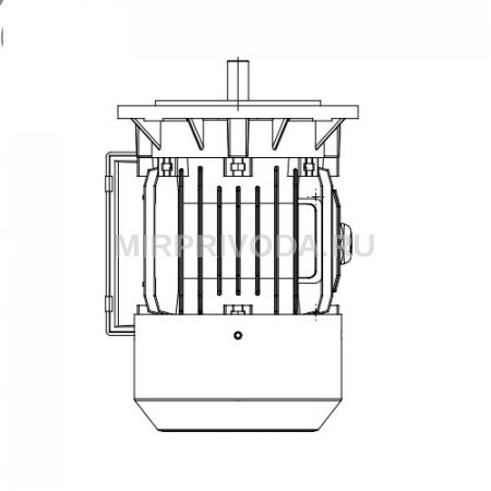 Однофазный электродвигатель M21D 71 M 2c (0.37/3000)