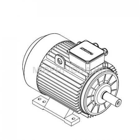 Электродвигатель трехфазный AGM2E 180 M 2a (22/3000)