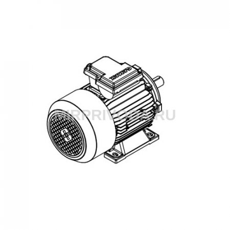 Однофазный электродвигатель M21D 100 L 4c (3/1500)