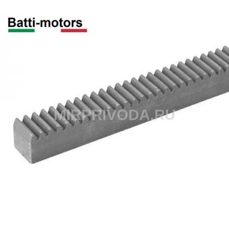 Рейка зубчатая M2 L=500 20x20 Batti-motors