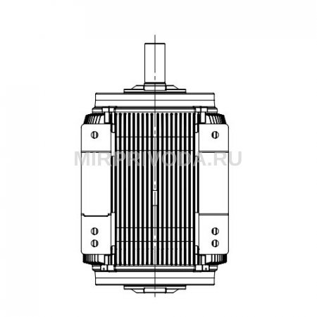 Электродвигатель дымоудаления GM2ED 315 S 4a (110/1500)