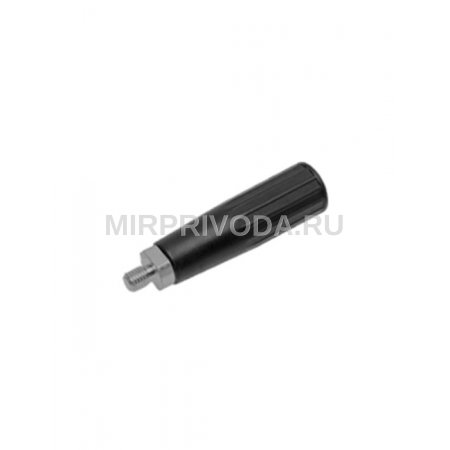 Цилиндрическая вращающаяся ручка с насечками MCGT/28X88 M 10
