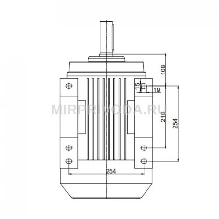 Электродвигатель трехфазный AGM2E 160 M 2a (11/3000)