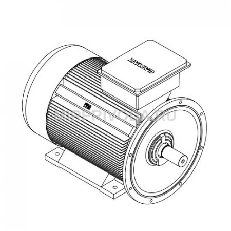 Электродвигатель трехфазный GMM 400 L 4d (630/1500)