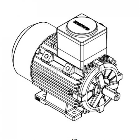 Взрывозащищенный электродвигатель GM1Exd 100 L 4а (2.2/1500)