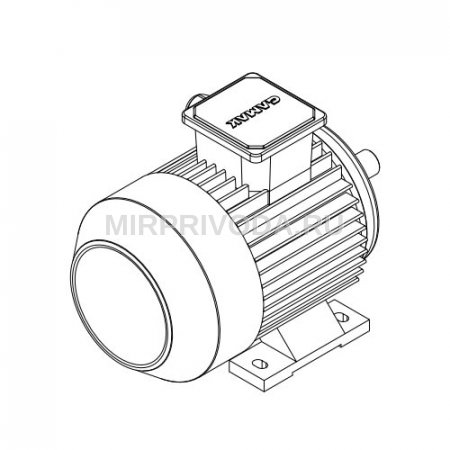 Электродвигатель трехфазный AGM2E 90 S 4a (1.1/1500)