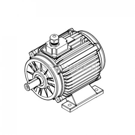 Электродвигатель дымоудаления GM2ED 112 M 2a (4/3000)