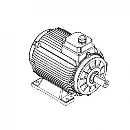 Электродвигатель дымоудаления GM2ED 200 L 4a (30/1500)