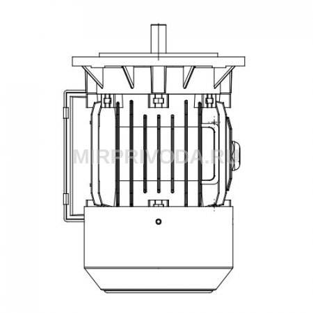 Однофазный электродвигатель M21D 71 M 2b (0.25/3000)