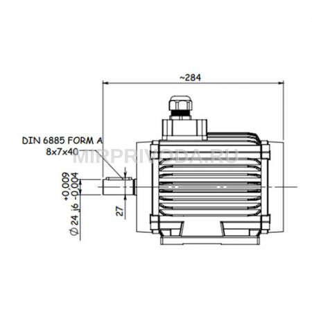 Электродвигатель дымоудаления GM2ED 90 S 2a (1.5/3000)