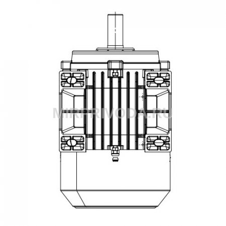 Однофазный электродвигатель M21D 90 S 4a (0.55/1500)