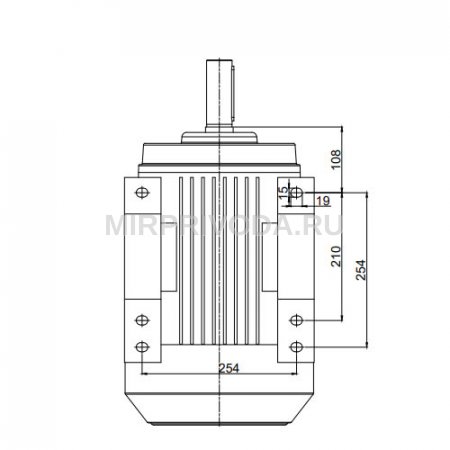 Электродвигатель трехфазный AGM2E 160 M 4a (11/1500)