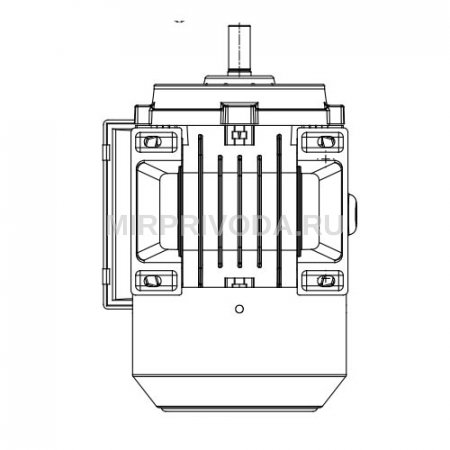 Однофазный электродвигатель M21D 71 M 4a (0.12/1500)