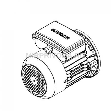 Однофазный электродвигатель MS21D 90 S 2a (0.75/3000)