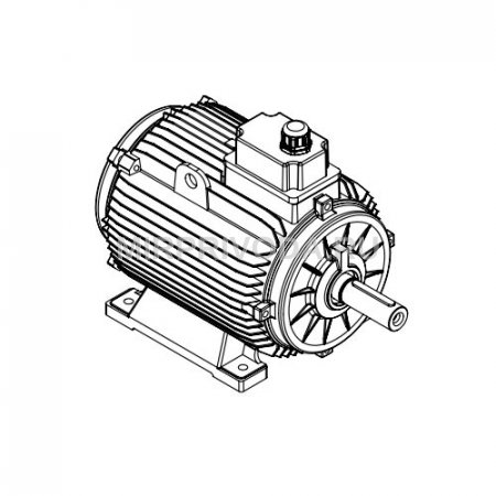 Электродвигатель дымоудаления GM2ED 160 L 4b (15/1500)