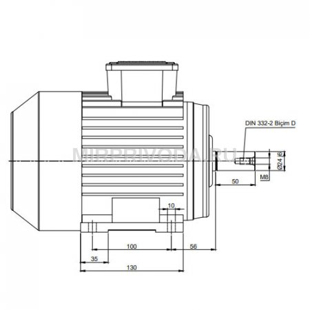 Электродвигатель трехфазный AGM2E 90 S 2a (1.5/3000)