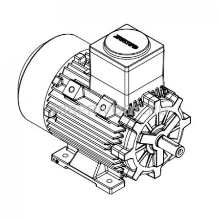 Взрывозащищенный электродвигатель GM1Exd 112 M 2 (4/3000)