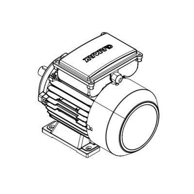 Однофазный электродвигатель MS21D 90 L 2d (1.8/3000)