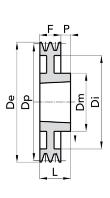 2SPZ-190 TB2012 Шкив