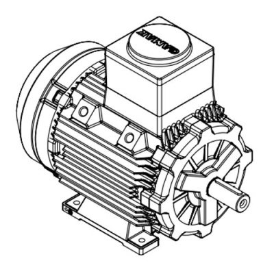 Взрывозащищенный электродвигатель GM1Exd 132 S 2b (7.5/3000)