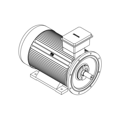 Электродвигатель трехфазный GMM 355 L 2 f (500/3000)