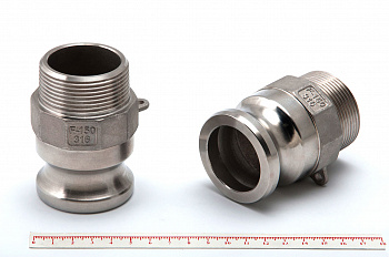Камлок из нержавеющей стали F-150  1 1/2" (38 мм)