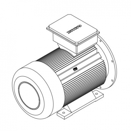 Электродвигатель трехфазный GMM 400 L 8a (315/750)