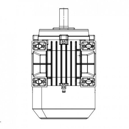 Однофазный электродвигатель M21D 90 S 4c (1.1/1500)