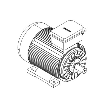 Электродвигатель трехфазный GM 315 M 8c (90/750)