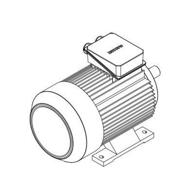 Электродвигатель трехфазный AGM2E 200 L 2a (30/3000)