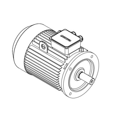 Электродвигатель трехфазный GM 180 L 8a (11/750)