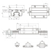 Каретка HGW 25HC