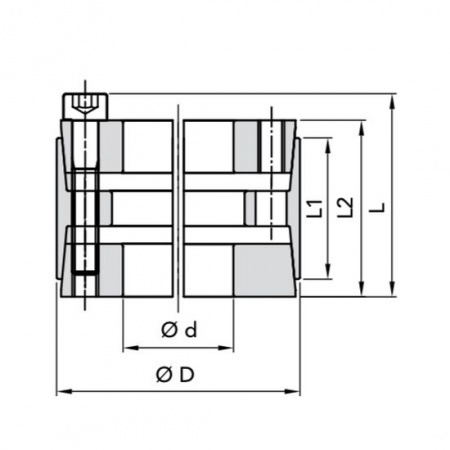 RCK 11-75X115 Муфта