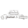 Линейный модуль YR-HGHP140F-RD-1050