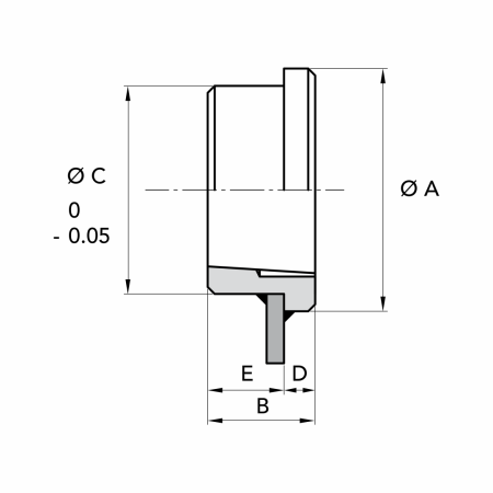 Ступица приварная MS. TL 4545