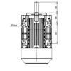Взрывозащищенный электродвигатель GM1Exd 160 M 2b (15/3000)