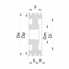3SPB-236 TB2517 Шкив