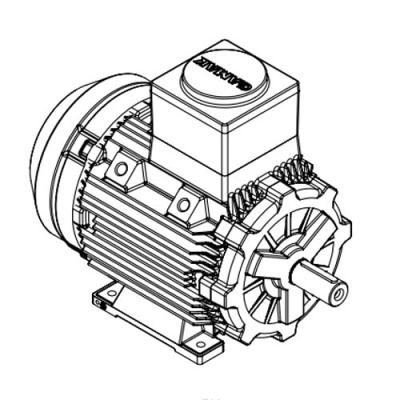 Взрывозащищенный электродвигатель GM1Exd 132 S 2a (5.5/3000)