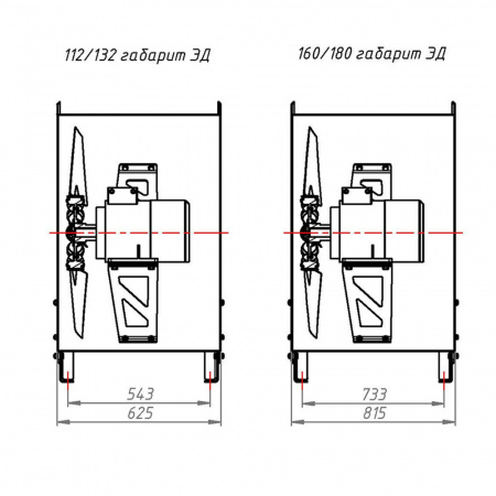 Осевой вентилятор OB710 2Н (7.5/3000)